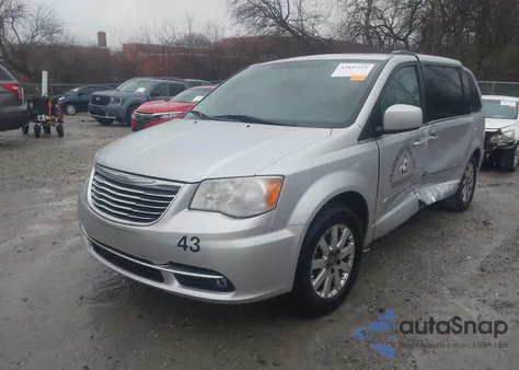 2012 Chrysler Town & Country Touring z USA, uszkodzony, nr VIN 2C4RC1BG5CR362639